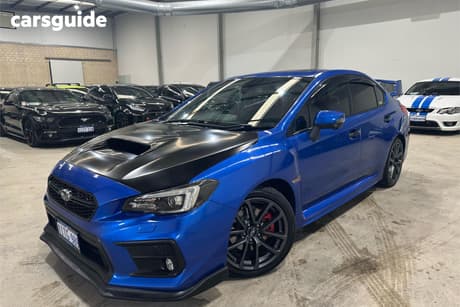 Blue 2017 Subaru WRX Sedan Premium (Awd)
