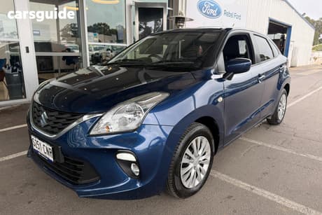 Blue 2021 Suzuki Baleno Hatchback Gl