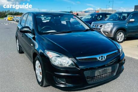 Black 2011 Hyundai I30 Hatchback Sx 1.6 Crdi