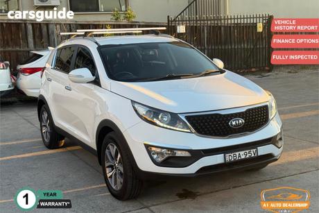 White 2015 Kia Sportage Wagon Si Premium (Fwd)