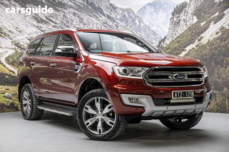 Red 2018 Ford Everest Wagon Titanium (4Wd)