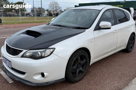 White 2007 Subaru Impreza Hatch R (AWD) MY08
