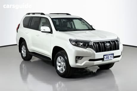 White 2020 Toyota Landcruiser Prado Wagon Gxl (4X4)