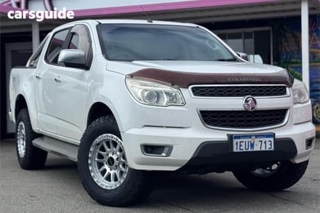 White 2015 Holden Colorado Crew Cab Pickup Ltz (4X4)