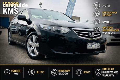 Black 2012 Honda Accord Euro Sedan Euro