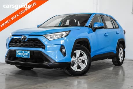 Blue 2020 Toyota RAV4 Wagon Gx (2Wd)