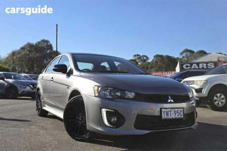 Grey 2017 Mitsubishi Lancer Sedan Black Edition (Es)