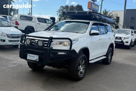 White 2018 Toyota Fortuner Wagon Gx