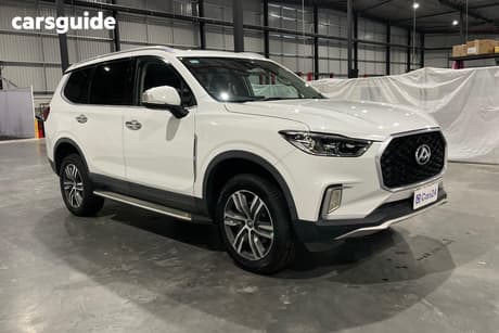 White 2021 LDV D90 Wagon Executive (4Wd) D20