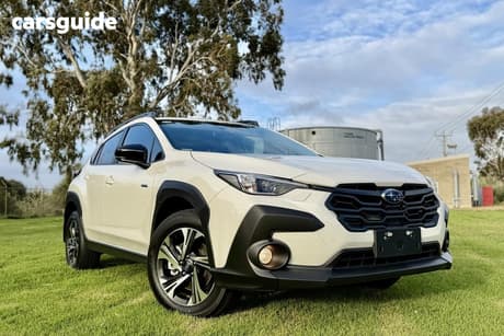 White 2025 Subaru Crosstrek Wagon Awd Hybrid L