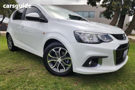 White 2017 Holden Barina Hatchback Cd