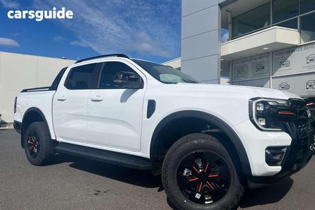 White 2026 Ford Ranger Double Cab Pick Up Phev Wildtrak (4X4)