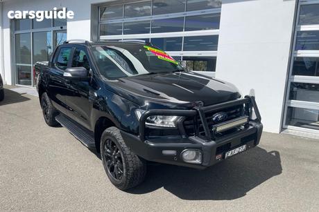 Black 2019 Ford Ranger Double Cab Pick Up Wildtrak 2.0 (4X4)
