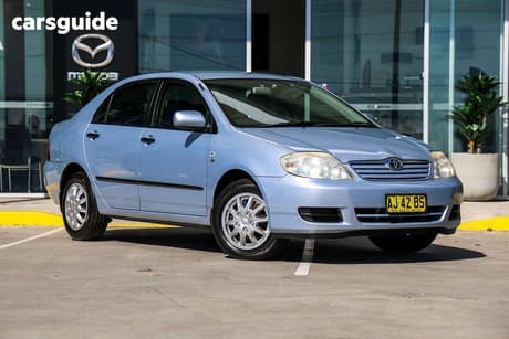 Blue 2006 Toyota Corolla Sedan Ascent