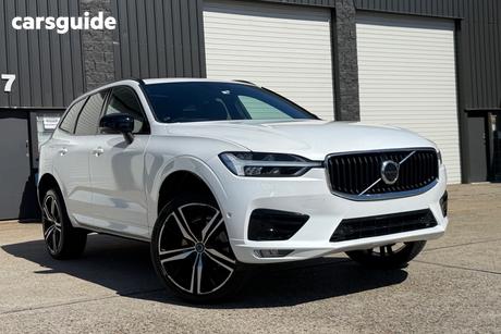 White 2019 Volvo XC60 Wagon T6 R-Design (Awd)