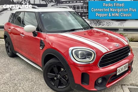 Red 2021 Mini Countryman Wagon Cooper Classic