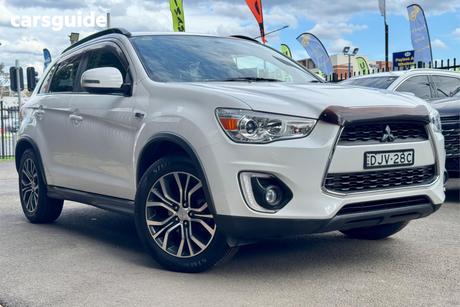 White 2016 Mitsubishi ASX Wagon Ls (2Wd)