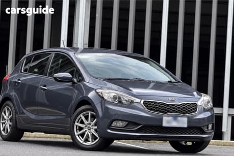 Blue 2013 Kia Cerato Hatchback S