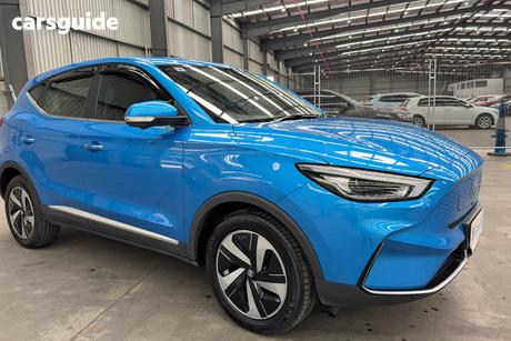 Blue 2022 MG ZS EV Wagon Excite