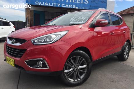 Red 2014 Hyundai IX35 Wagon Se (Fwd)