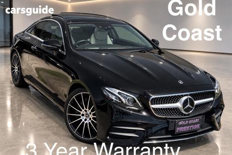 Black 2020 Mercedes-Benz E300 Coupe