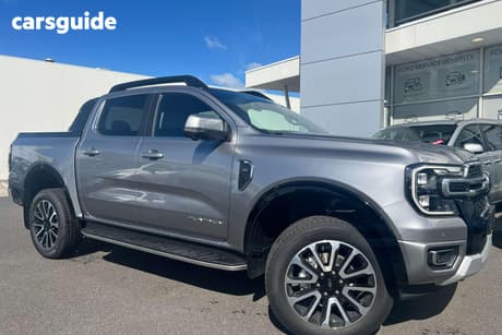 Silver 2025 Ford Ranger Double Cab Pick Up Platinum 3.0 (4X4)