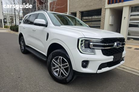 White 2025 Ford Everest Wagon Trend (4Wd)