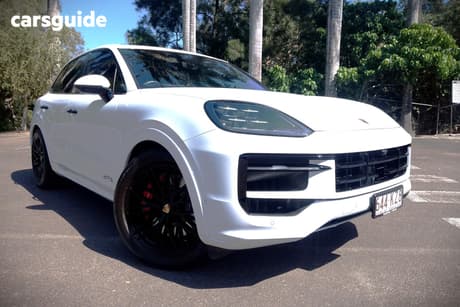 White 2024 Porsche Cayenne Wagon Gts