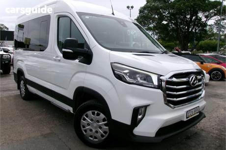 White 2021 LDV Deliver 9 Mini-bus Mwb Mid Roof 11 Seat
