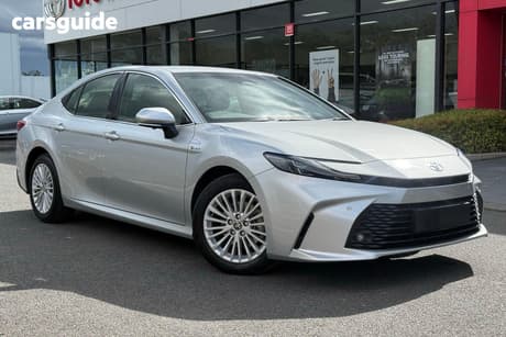 Silver 2025 Toyota Camry Sedan Ascent Sport Hybrid
