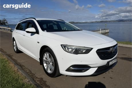 White 2017 Holden Commodore Sportswagon Lt