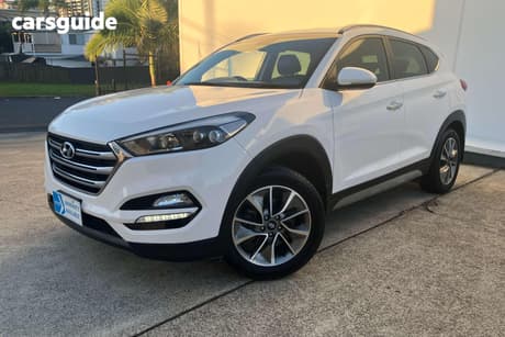 White 2017 Hyundai Tucson Wagon Elite (Fwd)