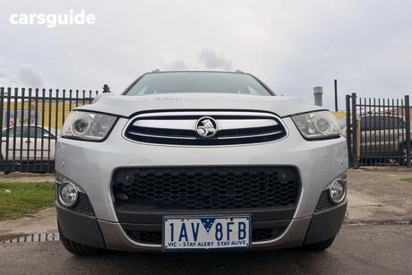 Silver 2013 Holden Captiva Wagon 7 Lx (4X4)