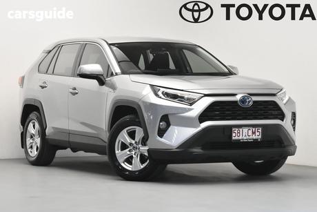 Silver 2021 Toyota RAV4 Wagon Gx (2Wd) Hybrid