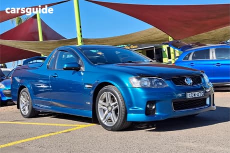 Green 2012 Holden UTE Ute Tray SV6 R