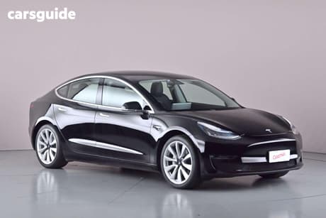 Black 2020 Tesla Model 3 Sedan Long Range Awd