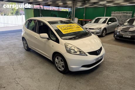 White 2010 Honda Jazz Hatchback Vti