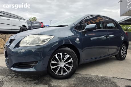 Blue 2008 Toyota Corolla Hatchback Ascent