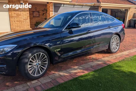 Blue 2014 BMW 320D Hatchback Gran Turismo (Sport)