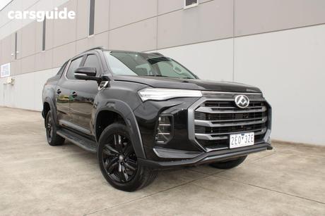 Black 2023 LDV T60 Double Cab Utility Max Pro (4X4)
