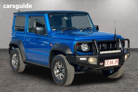 Blue 2021 Suzuki Jimny Wagon