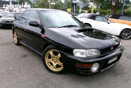 Black 1998 Subaru Impreza Sedan Wrx (Awd)