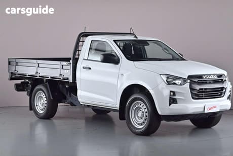 White 2023 Isuzu D-MAX Cab Chassis Sx (4X2) High-Ride