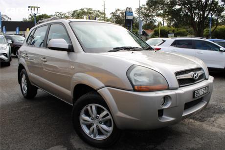 Silver 2009 Hyundai Tucson Wagon City Sx