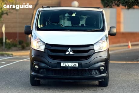 White 2020 Mitsubishi Express Van Glx Lwb