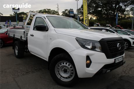 White 2021 Nissan Navara Cab Chassis Sl (4X4)