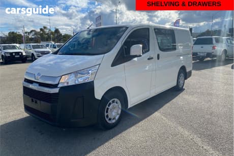 White 2020 Toyota HiAce Van Lwb Gl (Colours)