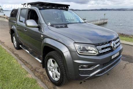 Grey 2019 Volkswagen Amarok Dual Cab Utility V6 Tdi 550 Highline