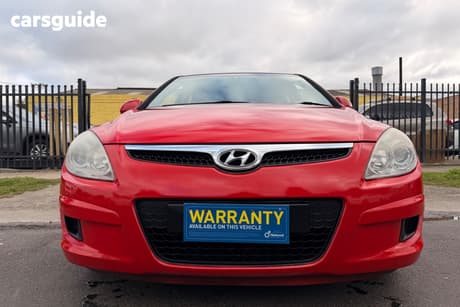 Red 2008 Hyundai I30 Hatchback Sx