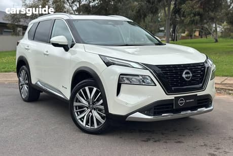White 2025 Nissan X-Trail Wagon Ti-L (4Wd) E-Power (Hybrid)